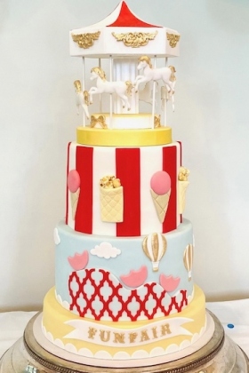 Funfair Carnival Cake