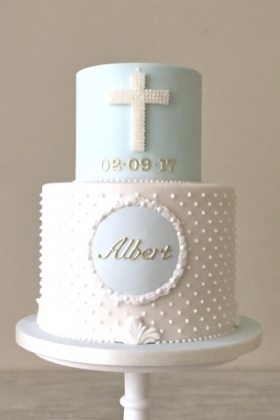 Christening Cross Cake