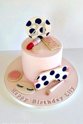 Makeup Birthday Cake