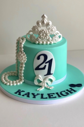 Breakfast at Tiffanys Cake