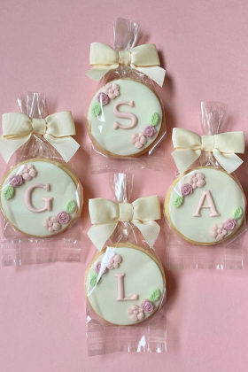 Floral Initial Favours