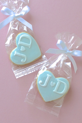 Initials Cookie Favours