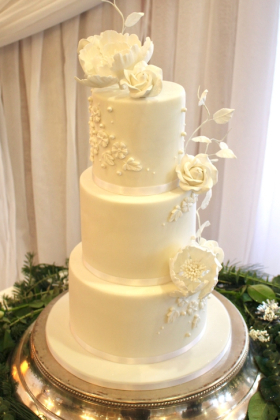 White Wedding Cake