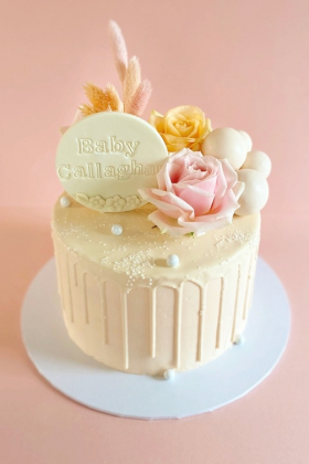 Floral Spheres Cake