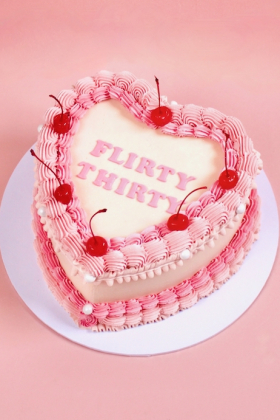 Vintage Heart Cake ~ Bespoke