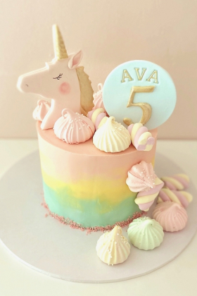 Pastels Loaded Unicorn Cake