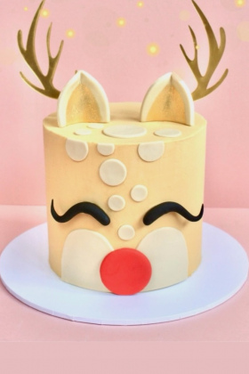 Rudolph Reindeer Cake
