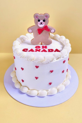 Vintage Buttercream Topper Cake