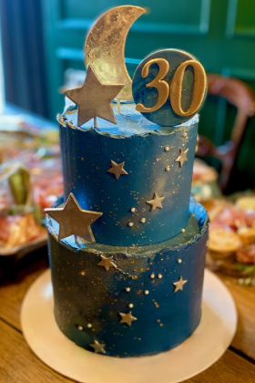 Cosmic Galaxy Cake