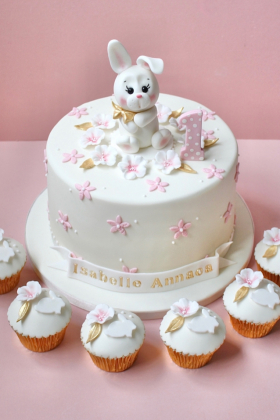 Bunny Blossom Cake