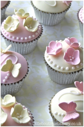 Butterfly Blossom Cupcakes