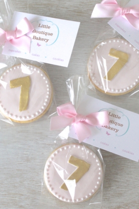 Birthday Cookie Favours