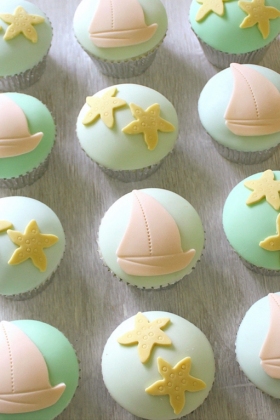 Seaside Cupcakes