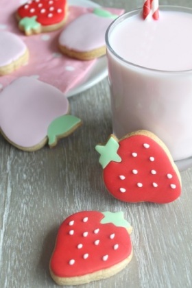 Strawberry Cookies