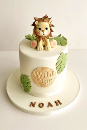 Lion Safari Cake