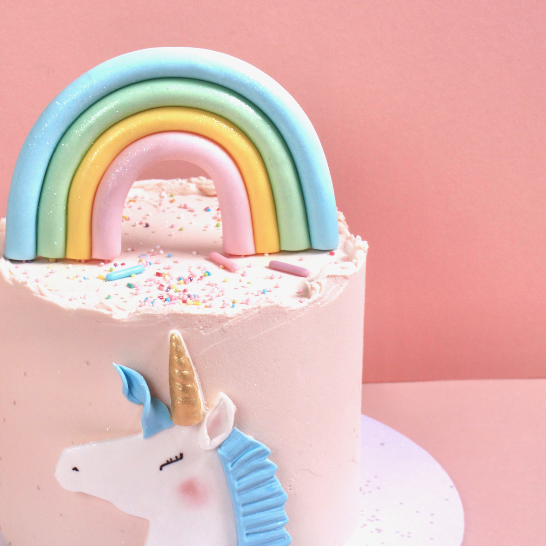 Unicorn Rainbow Cake